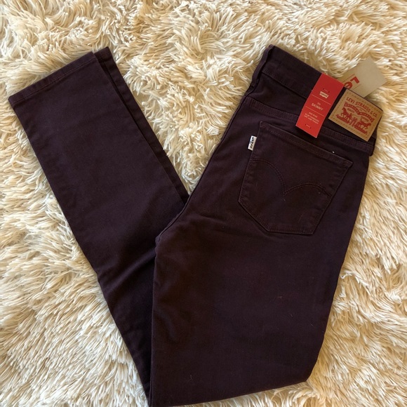 Levi's Denim - Levi’s Dark Purple Skinny Jeans